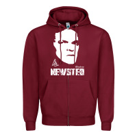 Burgundy jason newsted Zipper Hoodie - tuanDangUi