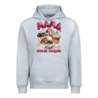 Heather Grey mama needs coffee Urban Hoodie - BarkalooDesign
