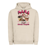 Pigment French Oak mama needs coffee Urban Hoodie - BarkalooDesign
