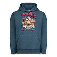 Pigment Midnight Navy mama needs coffee Urban Hoodie - BarkalooDesign