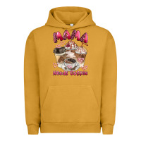 Pigment Peanut Butter mama needs coffee Urban Hoodie - BarkalooDesign