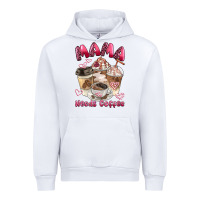 White mama needs coffee Urban Hoodie - BarkalooDesign
