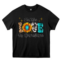 Black For The Love Of Sunshine Heavy Core Tee - MaliasSmallBusiness