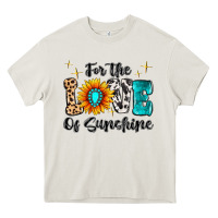 Cream For The Love Of Sunshine Heavy Core Tee - MaliasSmallBusiness