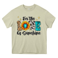 Mossy For The Love Of Sunshine Heavy Core Tee - MaliasSmallBusiness