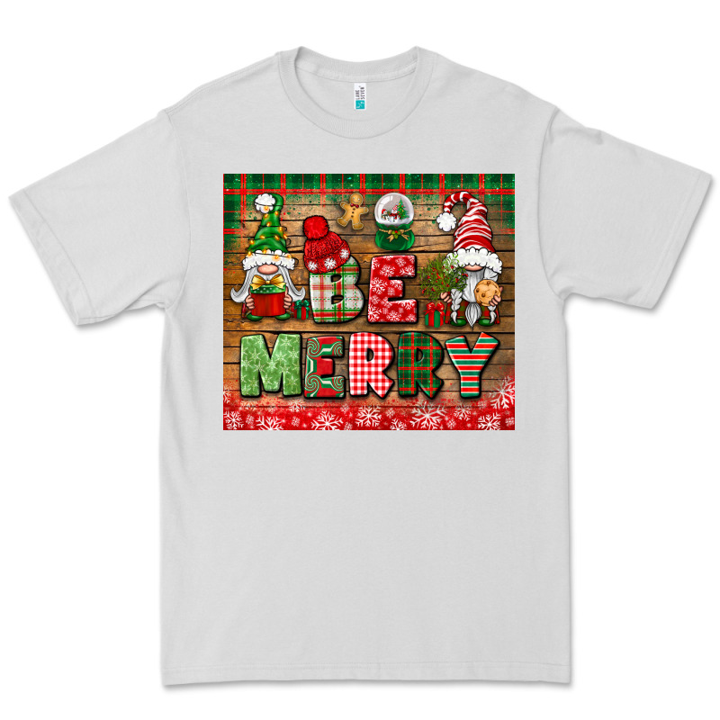 Be Merry Tumbler Premium Tee by BundleAndBundleShop | Teevron