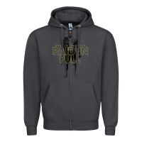 Smoke paid in full   dustin poirier (variant) Zipper Hoodie - tuanDangUi