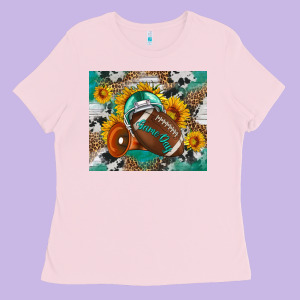 Game Day Mouse Pad Ladies Tee Designed By Bundleandbundleshop