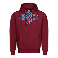 Burgundy saint mary's college gaels Zipper Hoodie - tuanDangUi