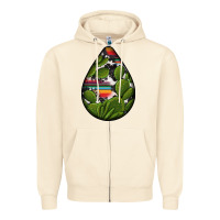 Sandshell mexican teardrop  5 Zipper Hoodie - BundleAndBundleShop