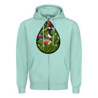Seafoam mexican teardrop  5 Zipper Hoodie - BundleAndBundleShop
