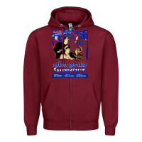 Burgundy abbott and costello meet frankenstein (1948)   artwork Zipper Hoodie - tuanDangUi