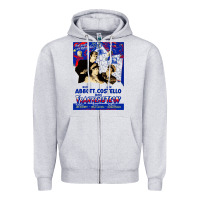 Heather Grey abbott and costello meet frankenstein (1948)   artwork Zipper Hoodie - tuanDangUi