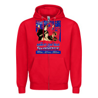 Red abbott and costello meet frankenstein (1948)   artwork Zipper Hoodie - tuanDangUi