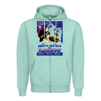 Seafoam abbott and costello meet frankenstein (1948)   artwork Zipper Hoodie - tuanDangUi