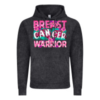 Vintage Black Breast Cancer Warrior Vintage Hoodie - texasbilliewilder