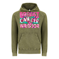 Vintage Olive Breast Cancer Warrior Vintage Hoodie - texasbilliewilder