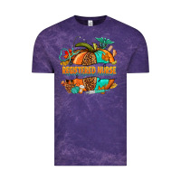 Cloud Purple registered nurse pumpkin Vintage Tee - NancyCooperArtShop