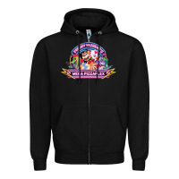 Black freddy fazbear’s mega pizzaplex Zipper Hoodie - tuanDangUi