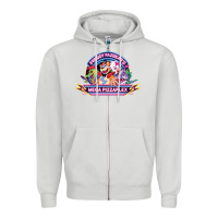 Dove Grey freddy fazbear’s mega pizzaplex Zipper Hoodie - tuanDangUi