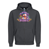 Smoke freddy fazbear’s mega pizzaplex Zipper Hoodie - tuanDangUi