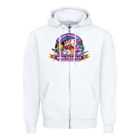 White freddy fazbear’s mega pizzaplex Zipper Hoodie - tuanDangUi