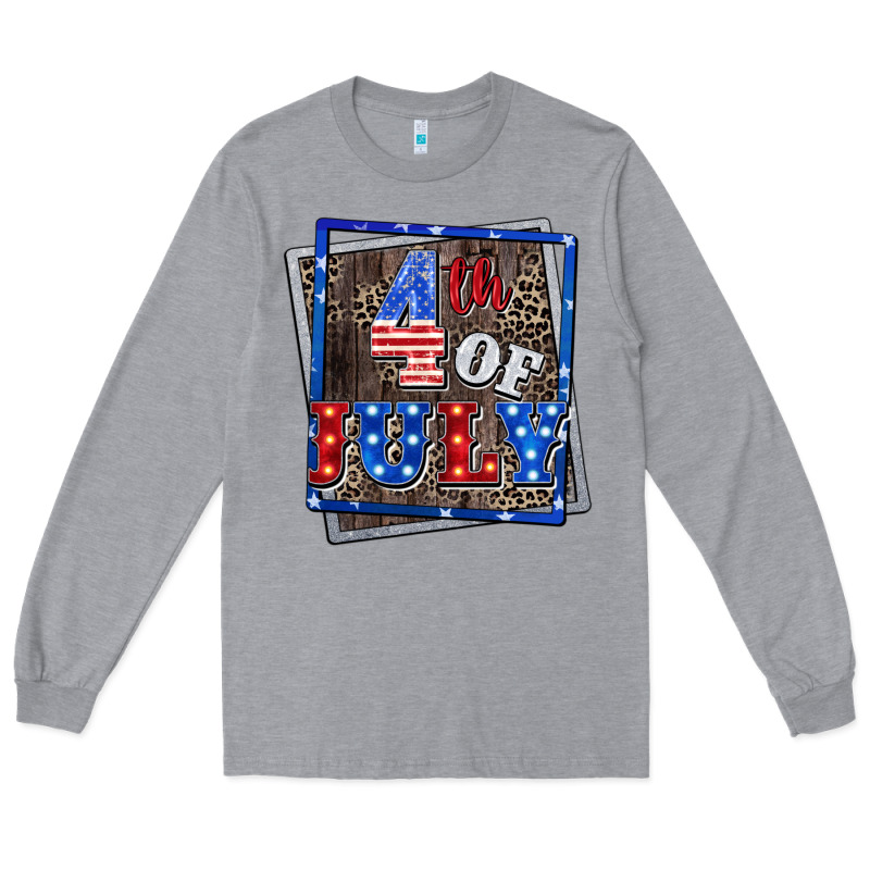 4th Of July Long Sleeve Tee by CowGirlArtShop | Teevron