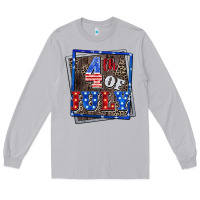 Moon Dust 4th of july Long Sleeve Tee - CowGirlArtShop