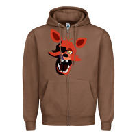 Chestnut five nights at freddy's foxy Zipper Hoodie - tuanDangUi