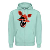 Seafoam five nights at freddy's foxy Zipper Hoodie - tuanDangUi