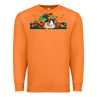 Carrot Halloween Guinea Pig Premium Sweatshirt - LillyAllenDesigns