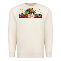 Sandshell Halloween Guinea Pig Premium Sweatshirt - LillyAllenDesigns