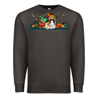 Smoke Halloween Guinea Pig Premium Sweatshirt - LillyAllenDesigns