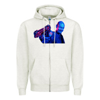 Oatmeal Heather mr inbetween  10 Zipper Hoodie - tuanDangUi