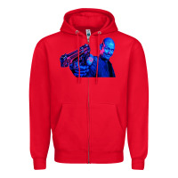 Red mr inbetween  10 Zipper Hoodie - tuanDangUi