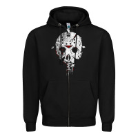 Black punish campers Zipper Hoodie - tuanDangUi