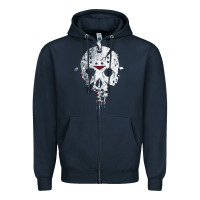 Navy punish campers Zipper Hoodie - tuanDangUi