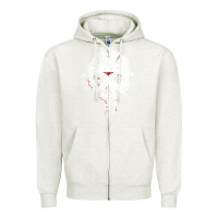 Oatmeal Heather punish campers Zipper Hoodie - tuanDangUi