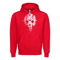 Red punish campers Zipper Hoodie - tuanDangUi