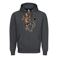 Smoke zebra in america doodle Zipper Hoodie - tuanDangUi