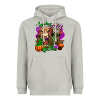 Moon Dust spooky halloween cows Heavyweight Hoodie - LillyAllenDesigns