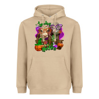 Mushroom spooky halloween cows Heavyweight Hoodie - LillyAllenDesigns