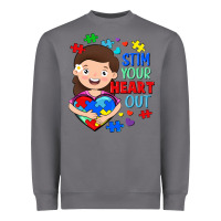 Storm Stim your heart out Heavyweight Sweatshirt - FaDigitalArtStudio