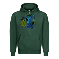 Sports Green halloween patch  3 Zipper Hoodie - BundleAndBundleShop