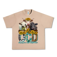 Burro Obsessive Cow Disorder with Cows Urban Heavy Tee - texasbilliewilder