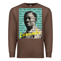 Chestnut patrice lumumba Premium Sweatshirt - tuanDangUi