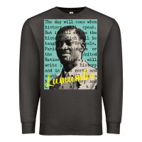 Smoke patrice lumumba Premium Sweatshirt - tuanDangUi