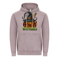 Vintage Zinc Howdy witches Vintage Hoodie - NancyCooperArtShop