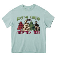 Arona rocking around the christmas tree Heavy Core Tee - MaliasSmallBusiness