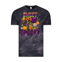 Cloud Black Sweet and Spooky Vintage Tee - texasbilliewilder